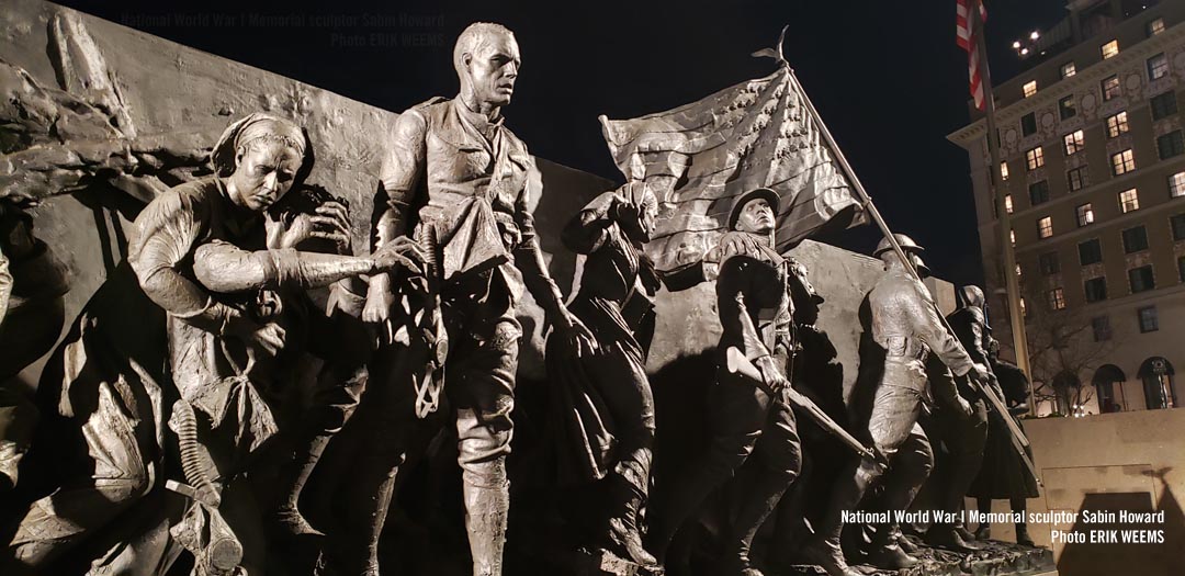Click to enlarge - The World War 1 Memorial by sculptor Sabin Howard The World War 1 Memorial by sculptor Sabin Howard